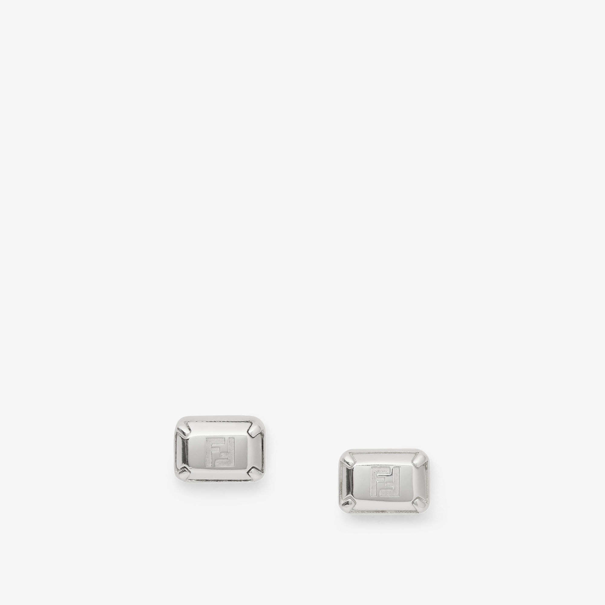 オ*ー様 FENDI シルバー 立方体 ピアス(片耳用) Fendi 925 ピアス シルバー925 シルバー | Fendi
