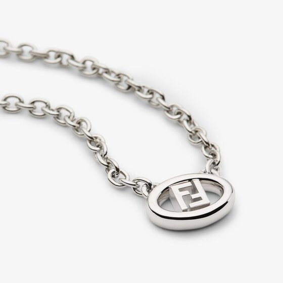 Fendi Necklace with a thin chain and pendant featuring an oval | Thumbnail 2
