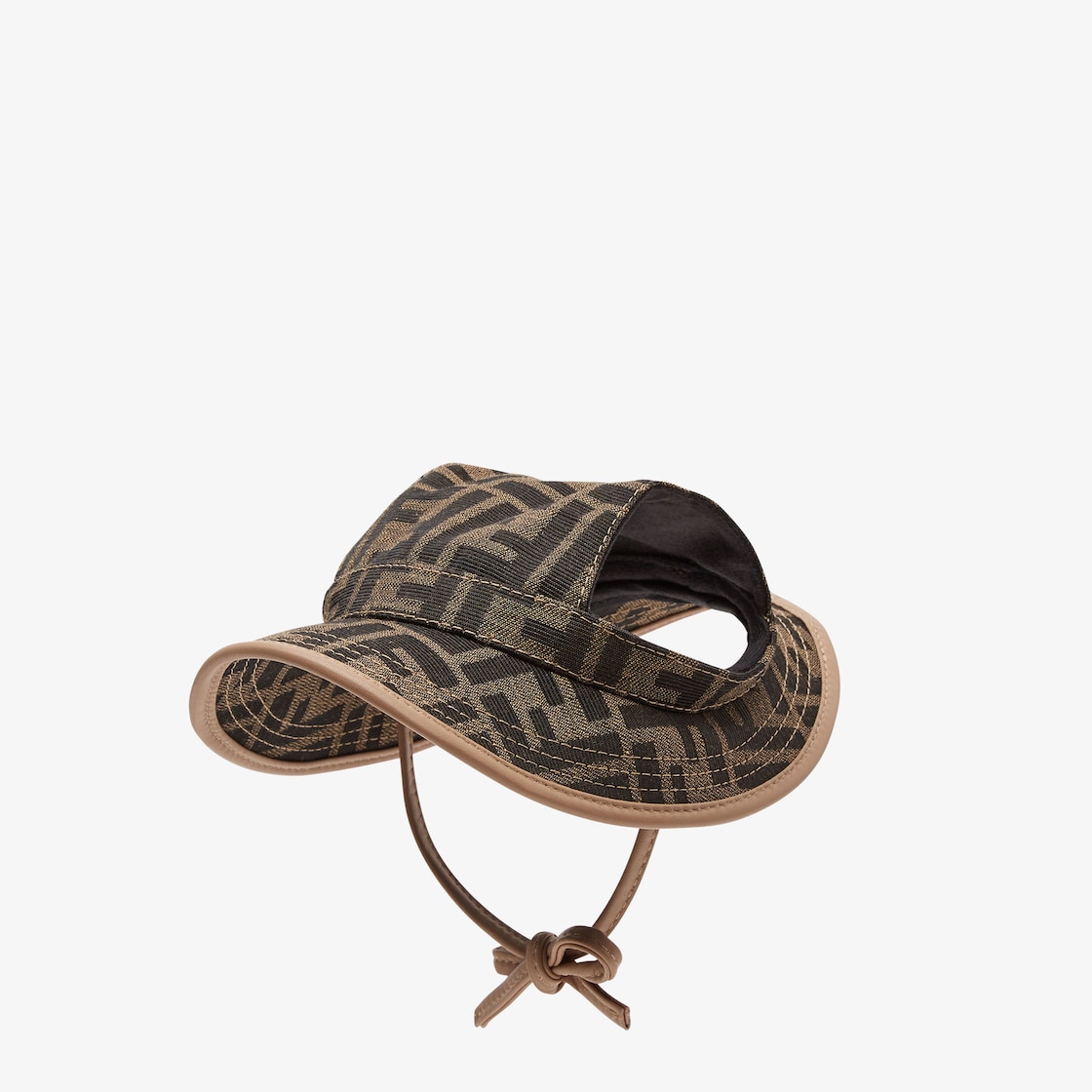 Fendi Denim bucket hat with monogram, Men's Accessories