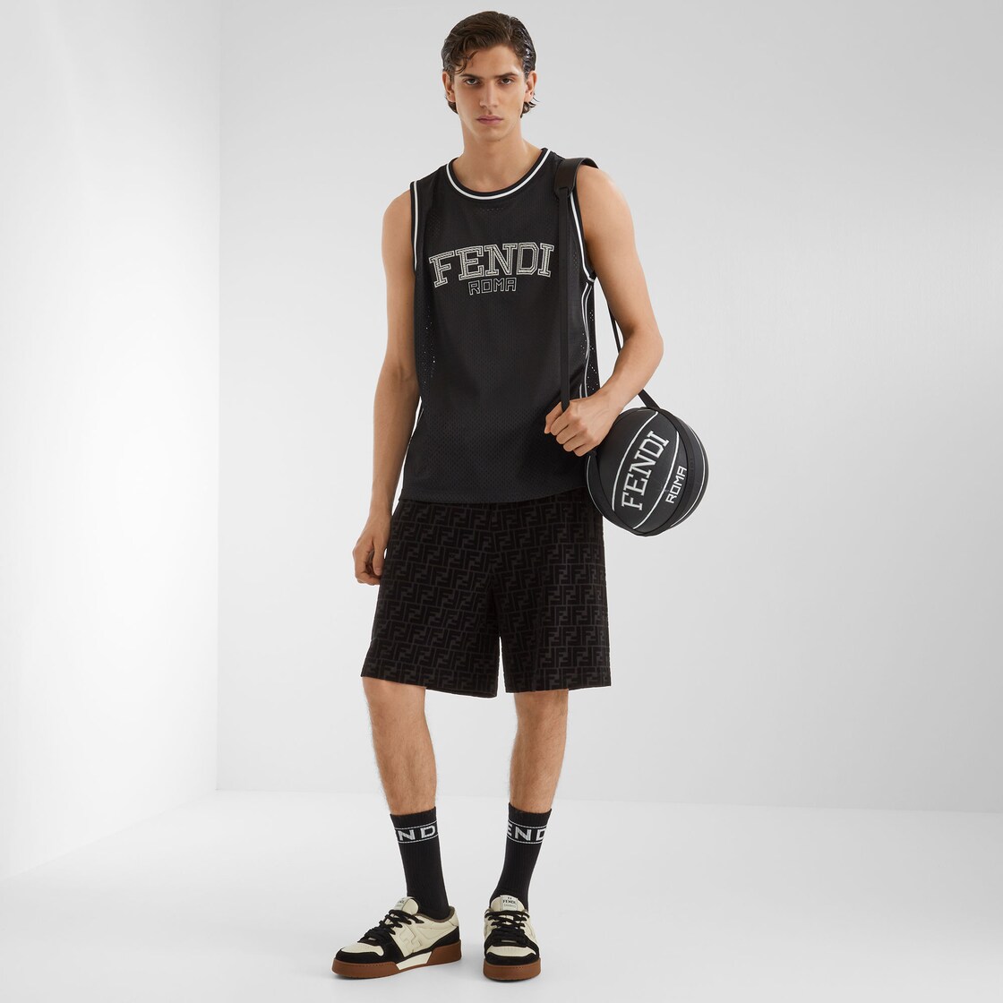 Fendi sales basketball shorts