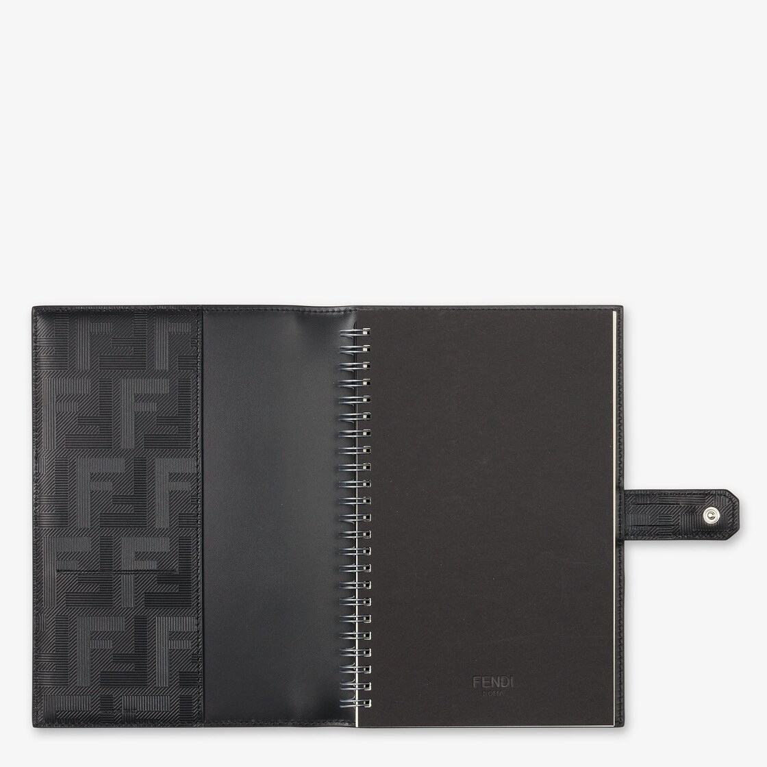 Fendi Shadow Notebook Leather Black - Image 2/4