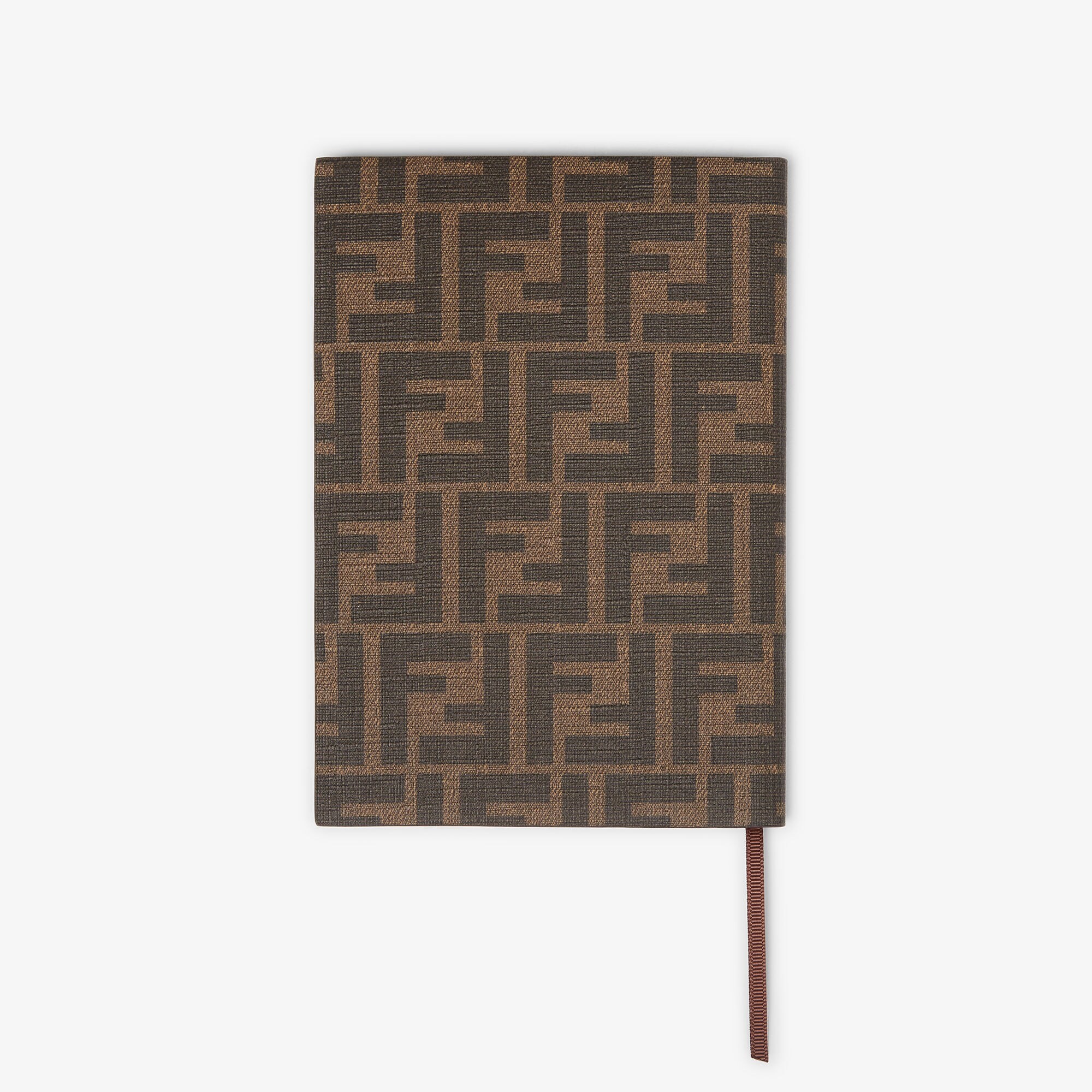 FFノート スモール ファブリック ブラウン | Fendi