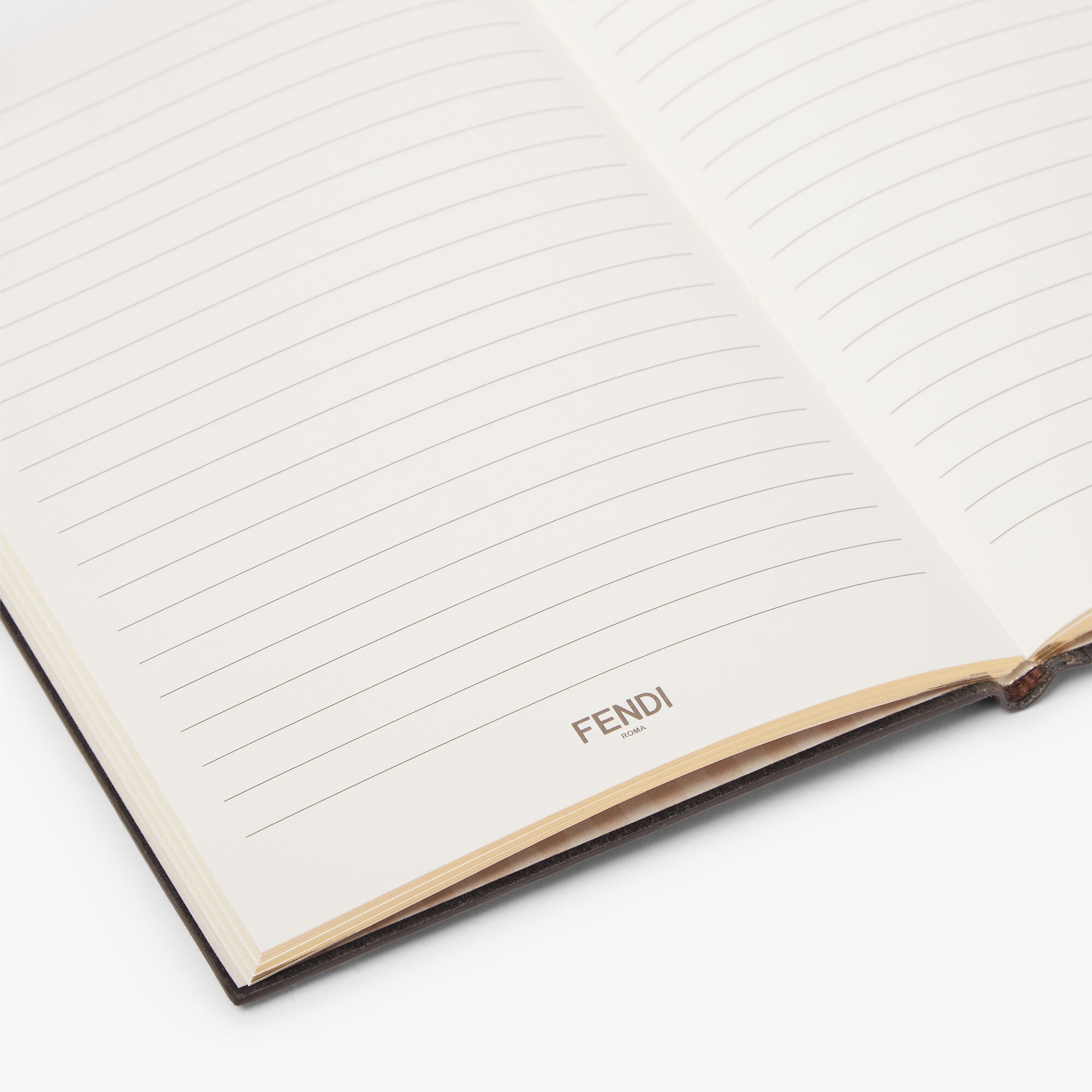 FFノート スモール ファブリック ブラウン | Fendi