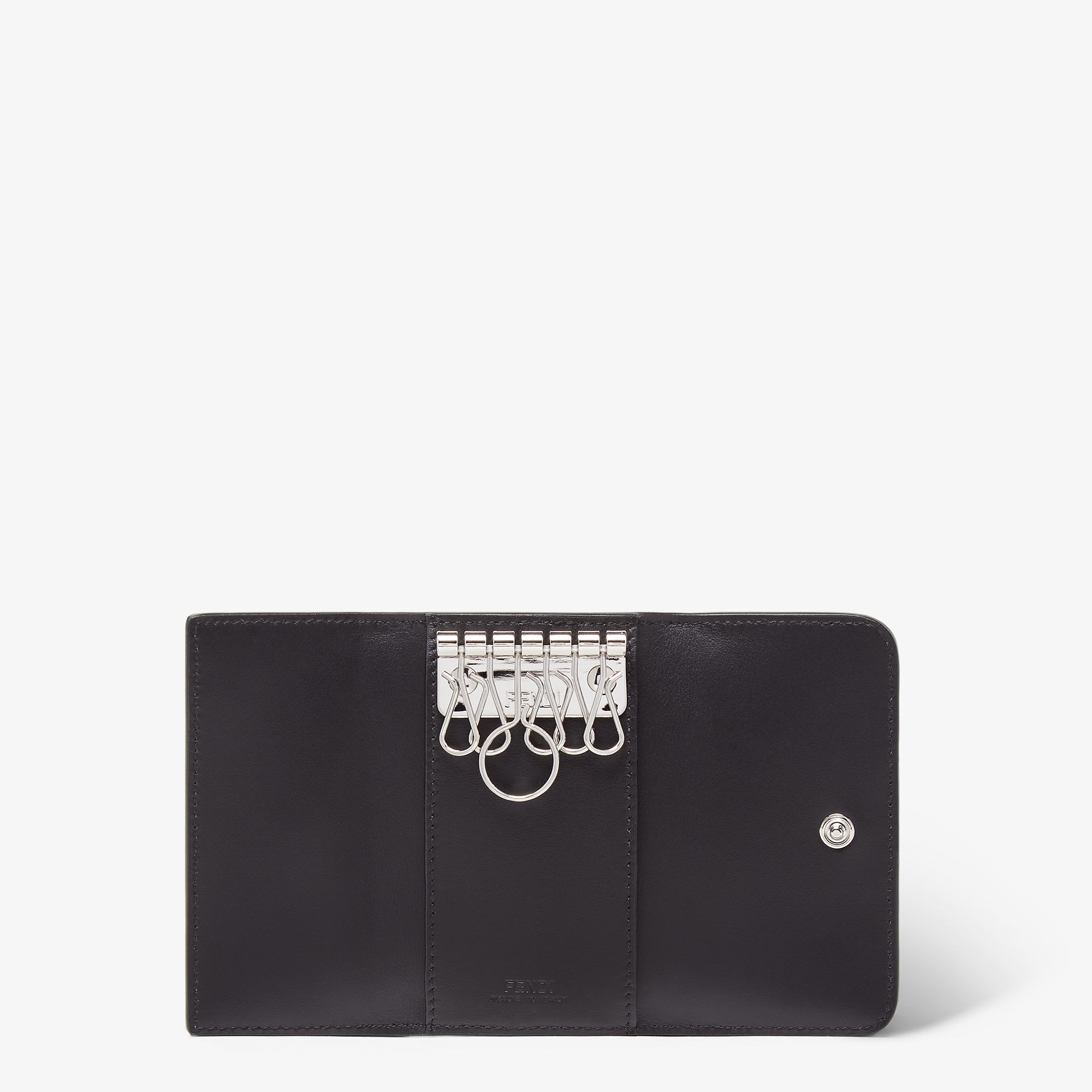 フェンディ ダイアゴナル キーケース レザー グレー | Fendi フェンディ ダイアゴナル キーケース レザー グレー | Fendi