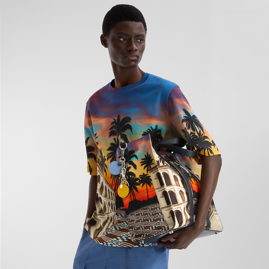 トートバッグ - マルチカラー ファブリックバッグ | Fendi
