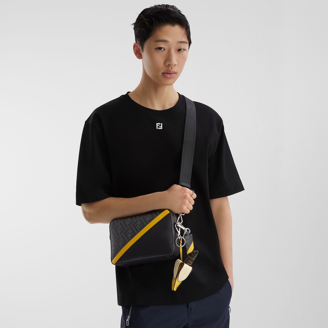 قلادة للمفاتيح Fendi Diagonal 