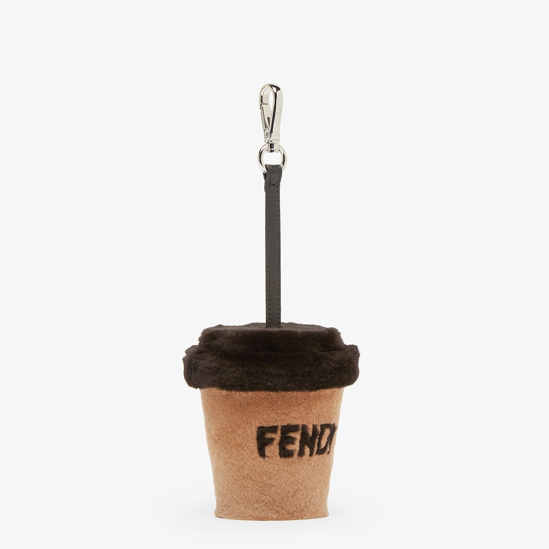 Fendi Cup Charm Fur Beige - Image 2/4