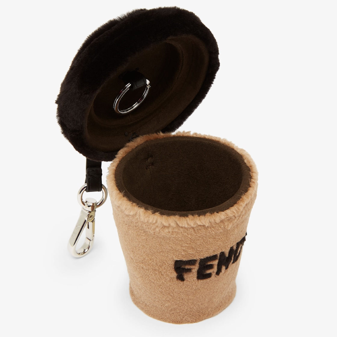 Fendi Cup Charm Fur Beige - Image 3/4