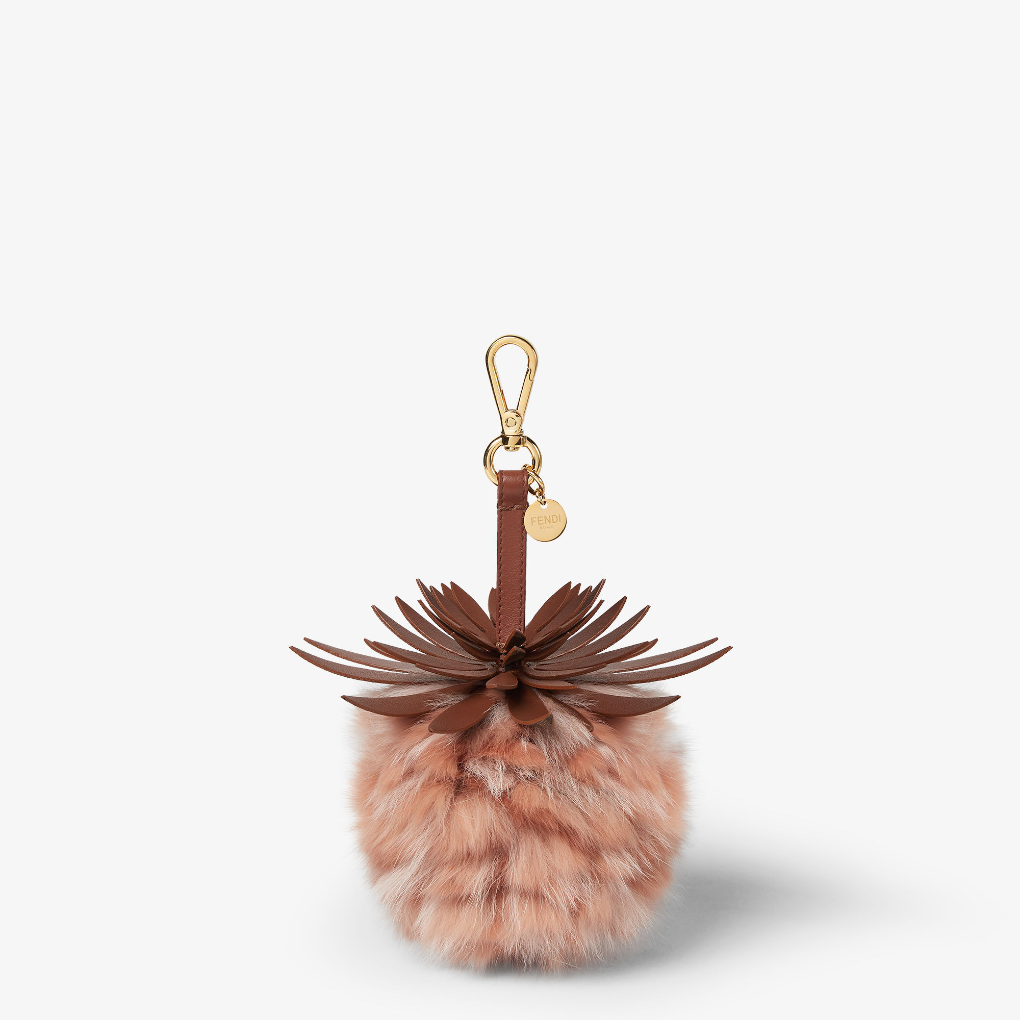 フェンディ パイナップル チャーム ファー ピンク | Fendi フェンディ パイナップル チャーム ファー ピンク | Fendi