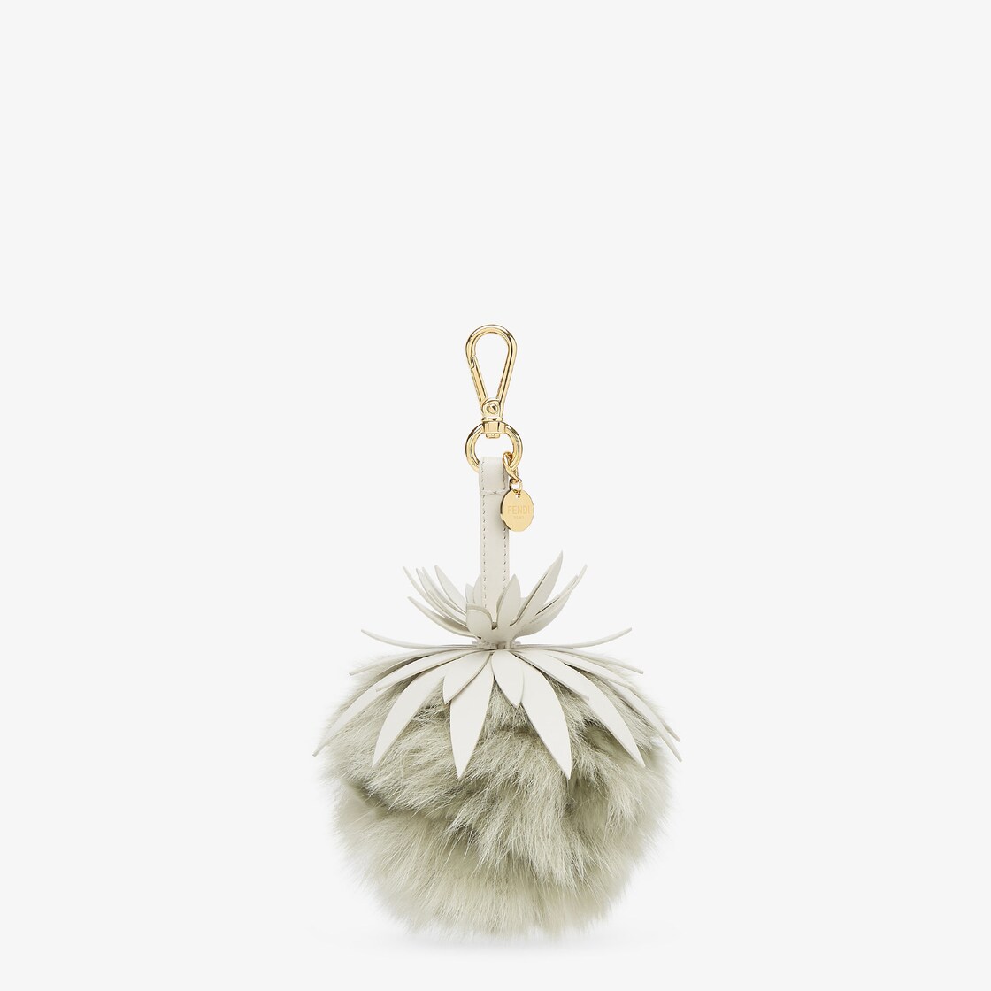 Fendi Pineapple Charm Fur Green - Image 1/2