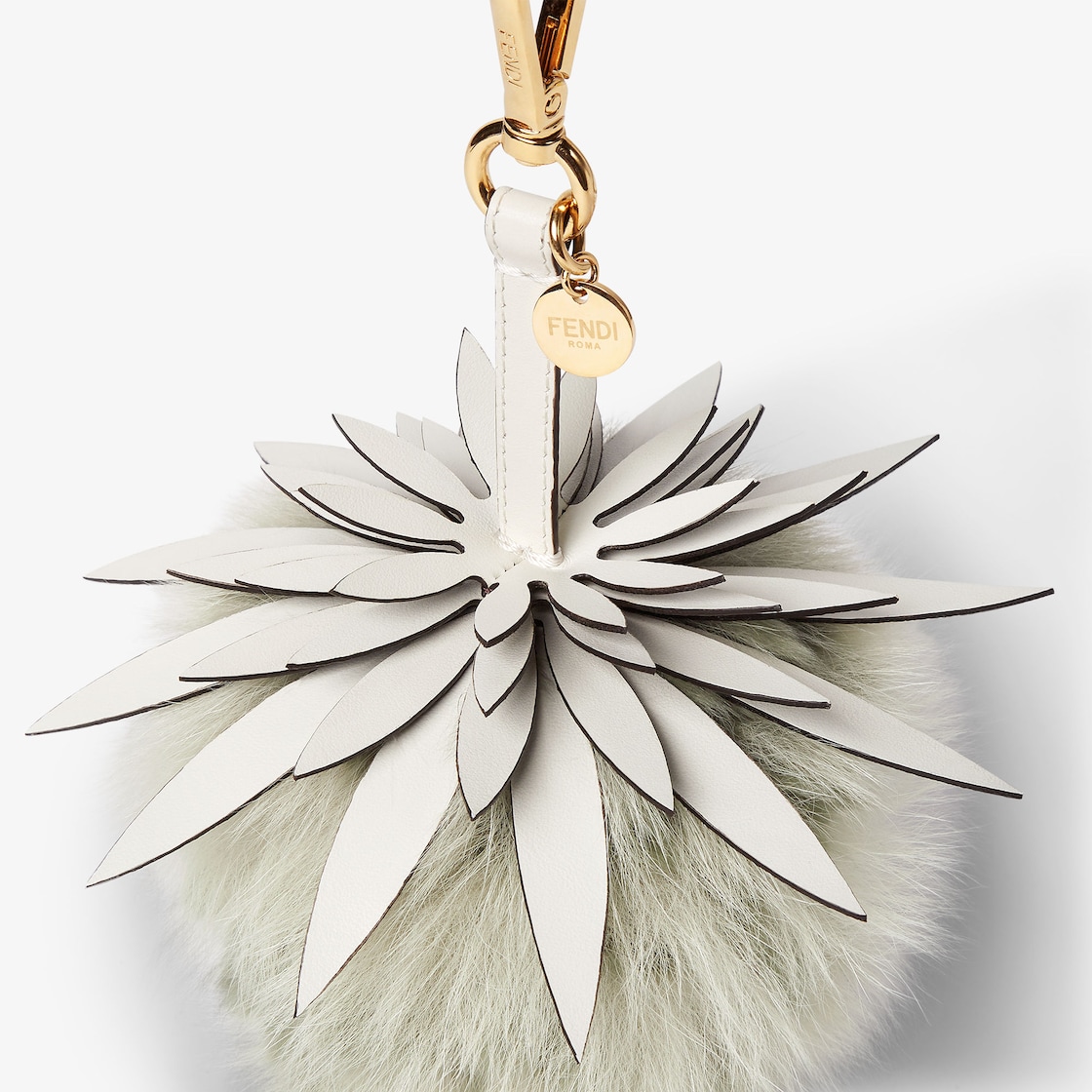 フェンディ パイナップル チャーム ファー グリーン | Fendi フェンディ パイナップル チャーム ファー グリーン | Fendi