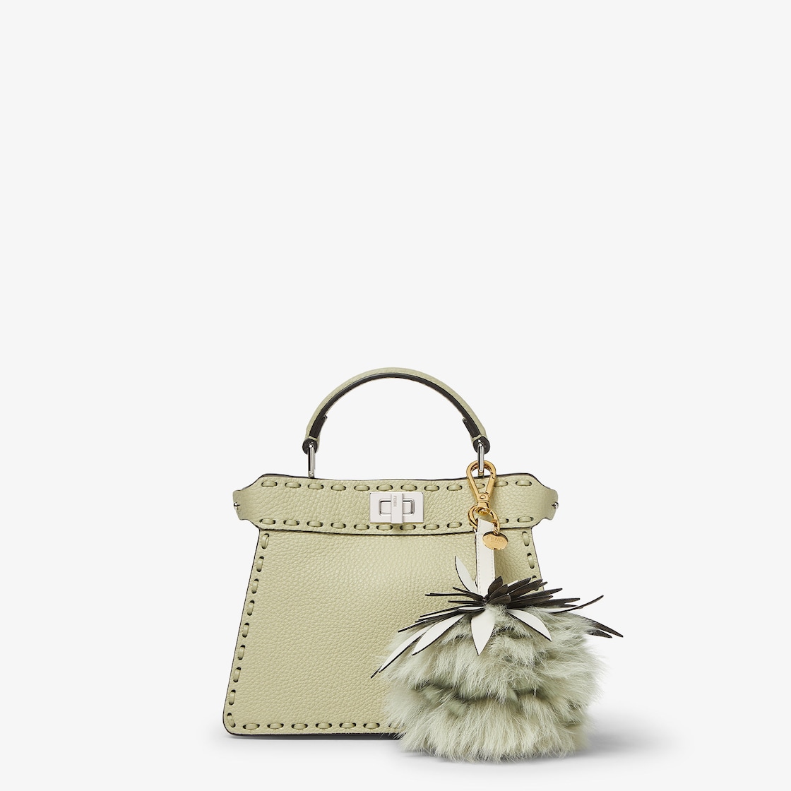 フェンディ パイナップル チャーム ファー グリーン | Fendi フェンディ パイナップル チャーム ファー グリーン | Fendi