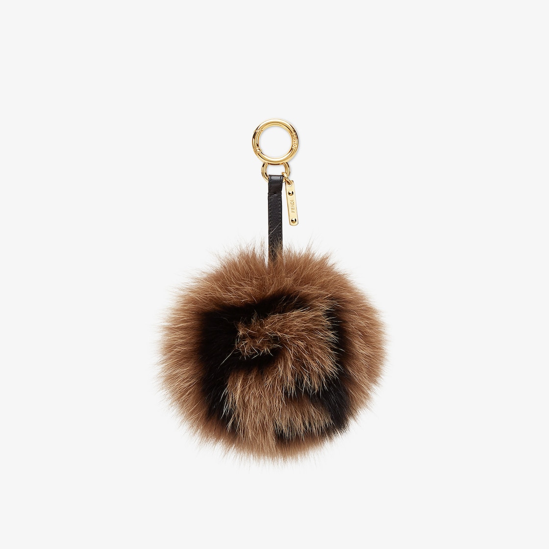 Pom-Pom Charm - Multicolor fur charm