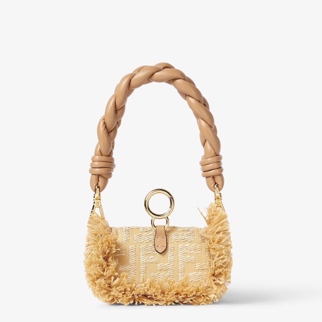 Nano Baguette Charm Cotton Beige - Image 4/6