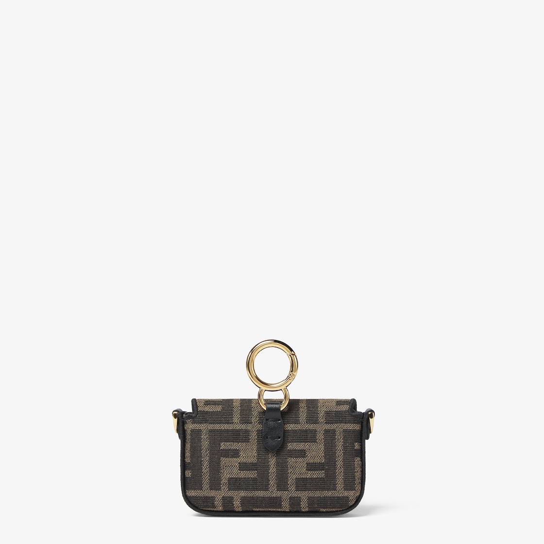 ナノ バゲット チャーム ファブリック ブラウン | Fendi ナノ バゲット チャーム ファブリック ブラウン | Fendi