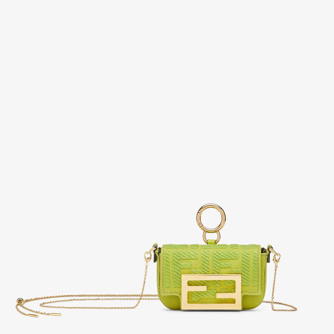 FENDI FFロゴ ナノバゲットチャーム-