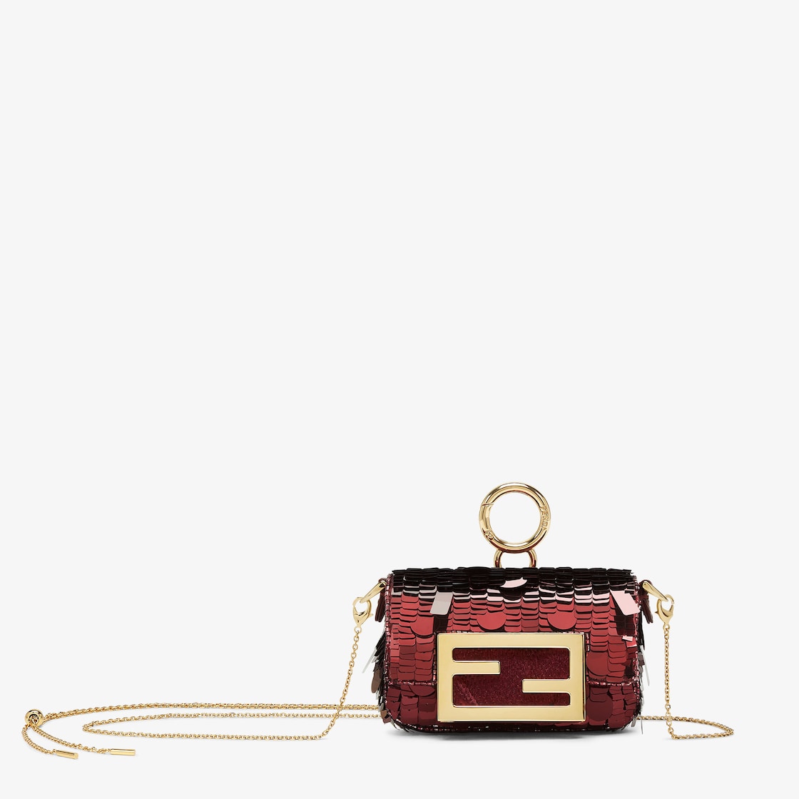 受注生産品】 Fendi フェンディ ブルー チェリー チャーム