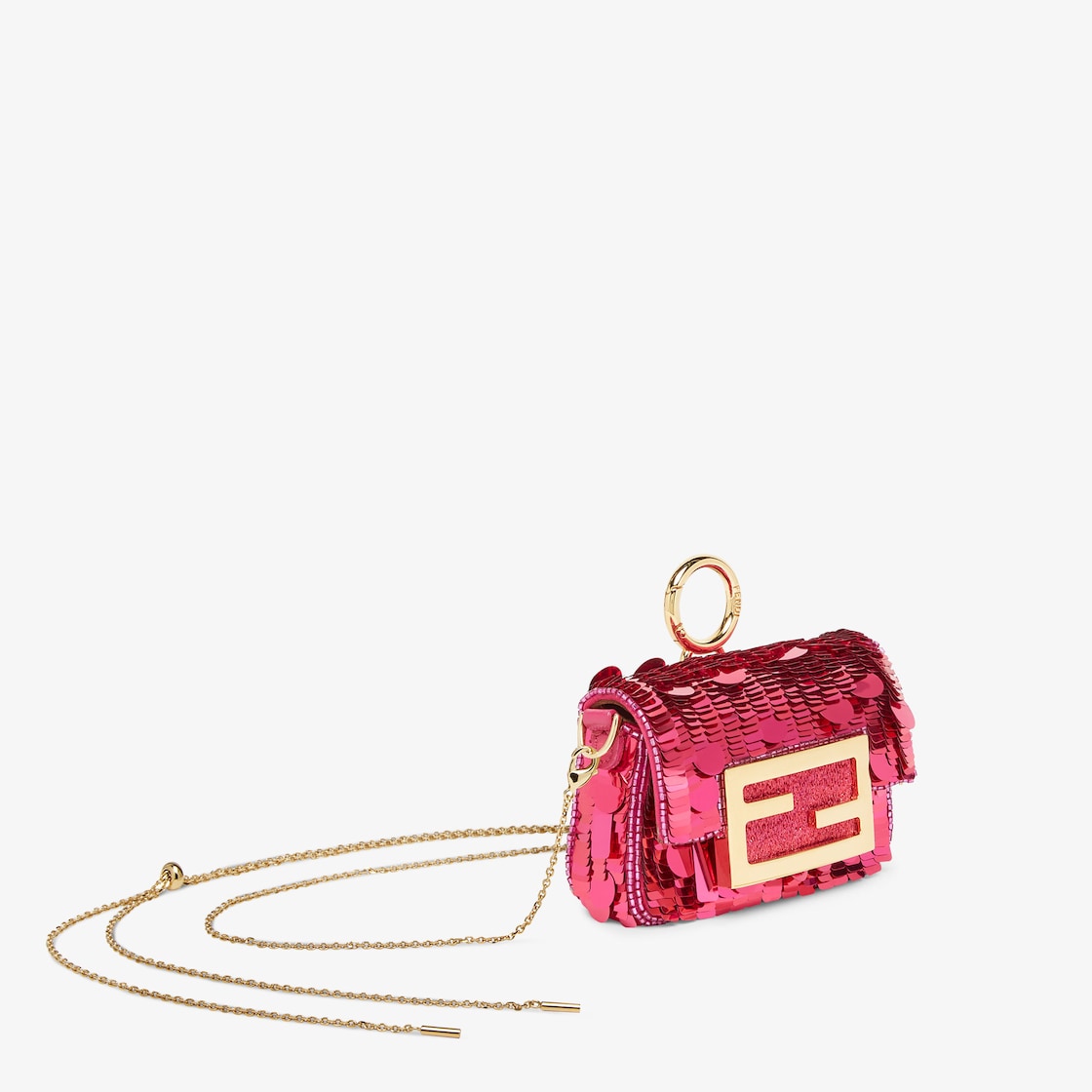 Nano Baguette Charm Sequins or crystals Pink - Image 2/4