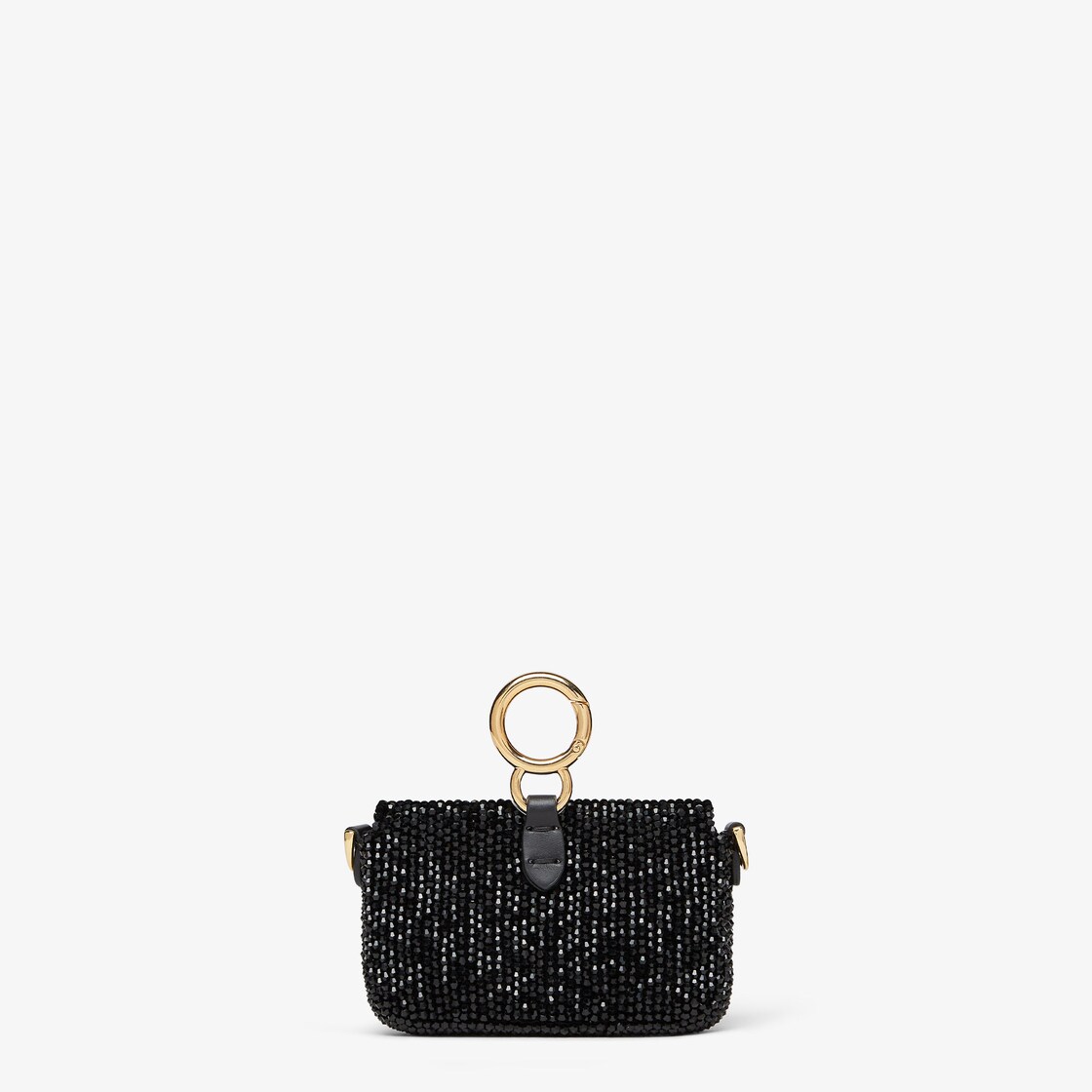 Nano Baguette Charm Sequins or crystals Black - Image 3/4