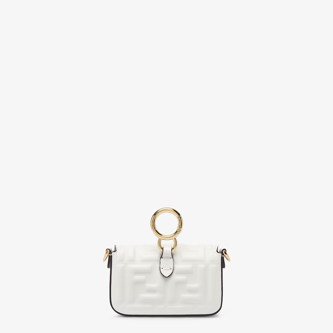 FENDI ホワイトナッパレザー チャーム　新品