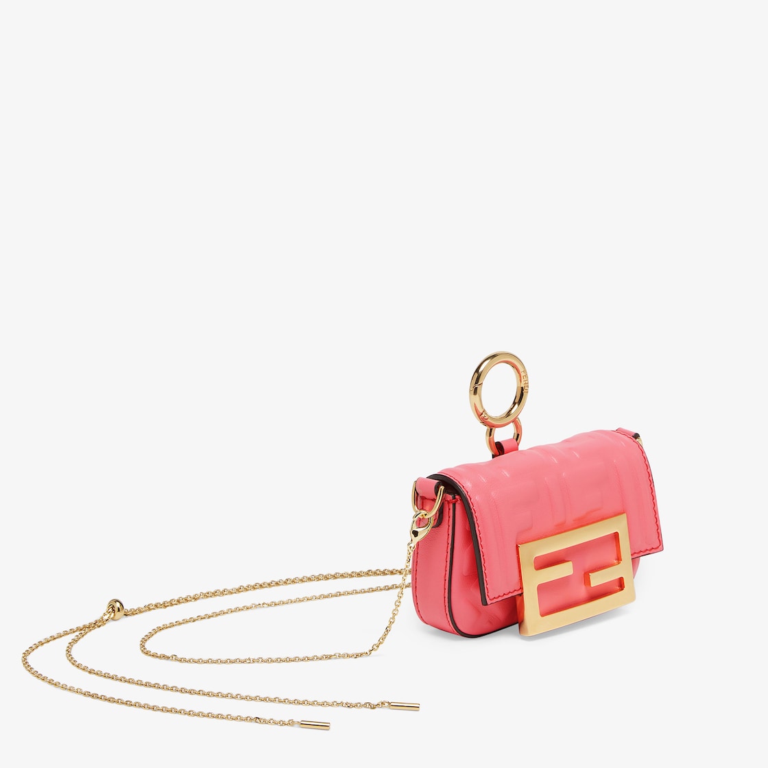 Fendi Pre-owned Mini Baguette Shoulder Bag - Pink