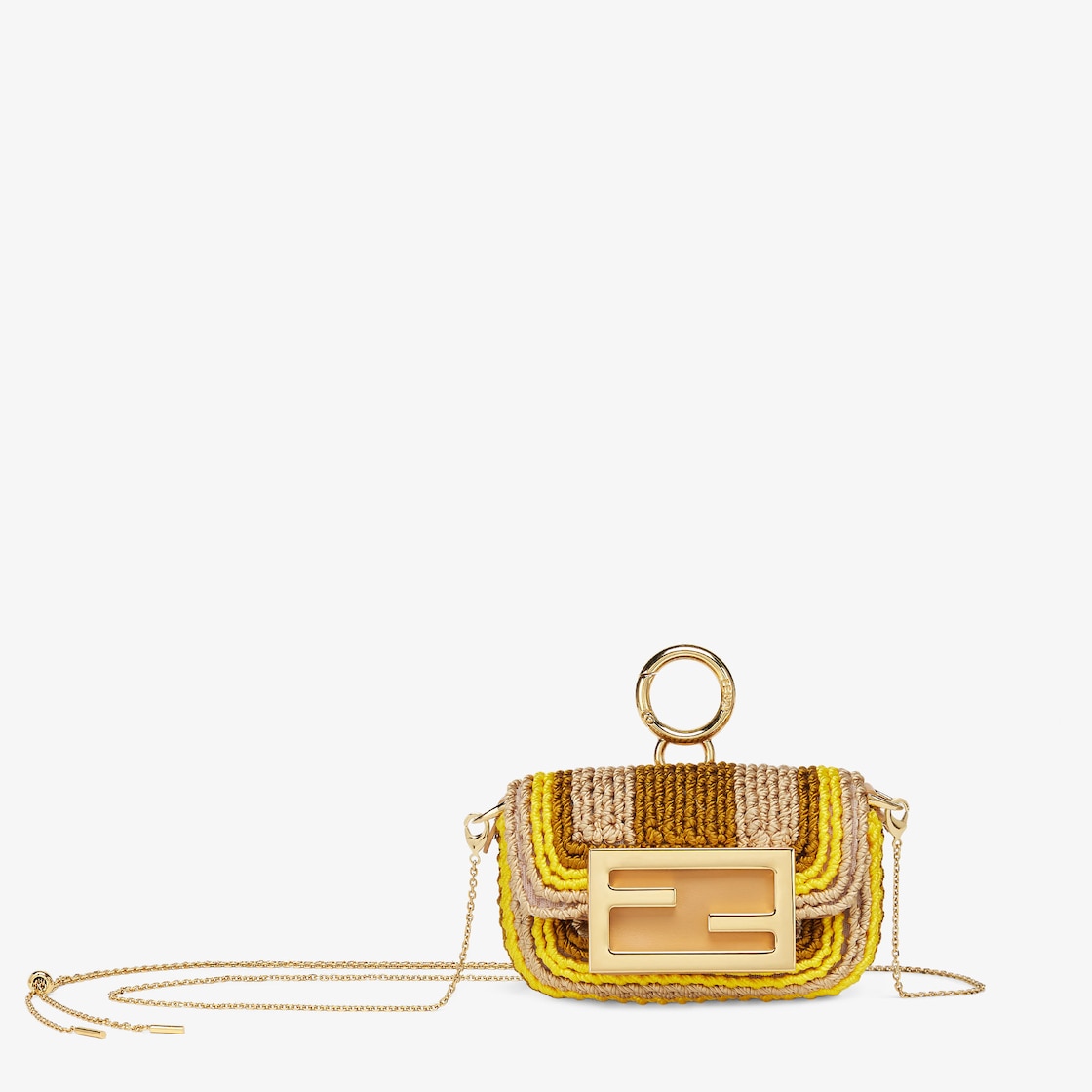 Fendi nano baguette best sale