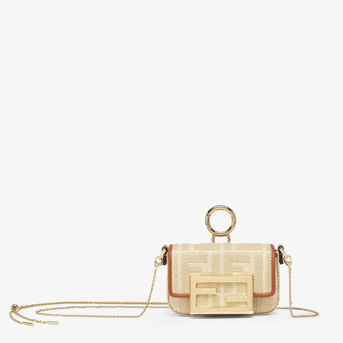 Fendi raffia clearance baguette