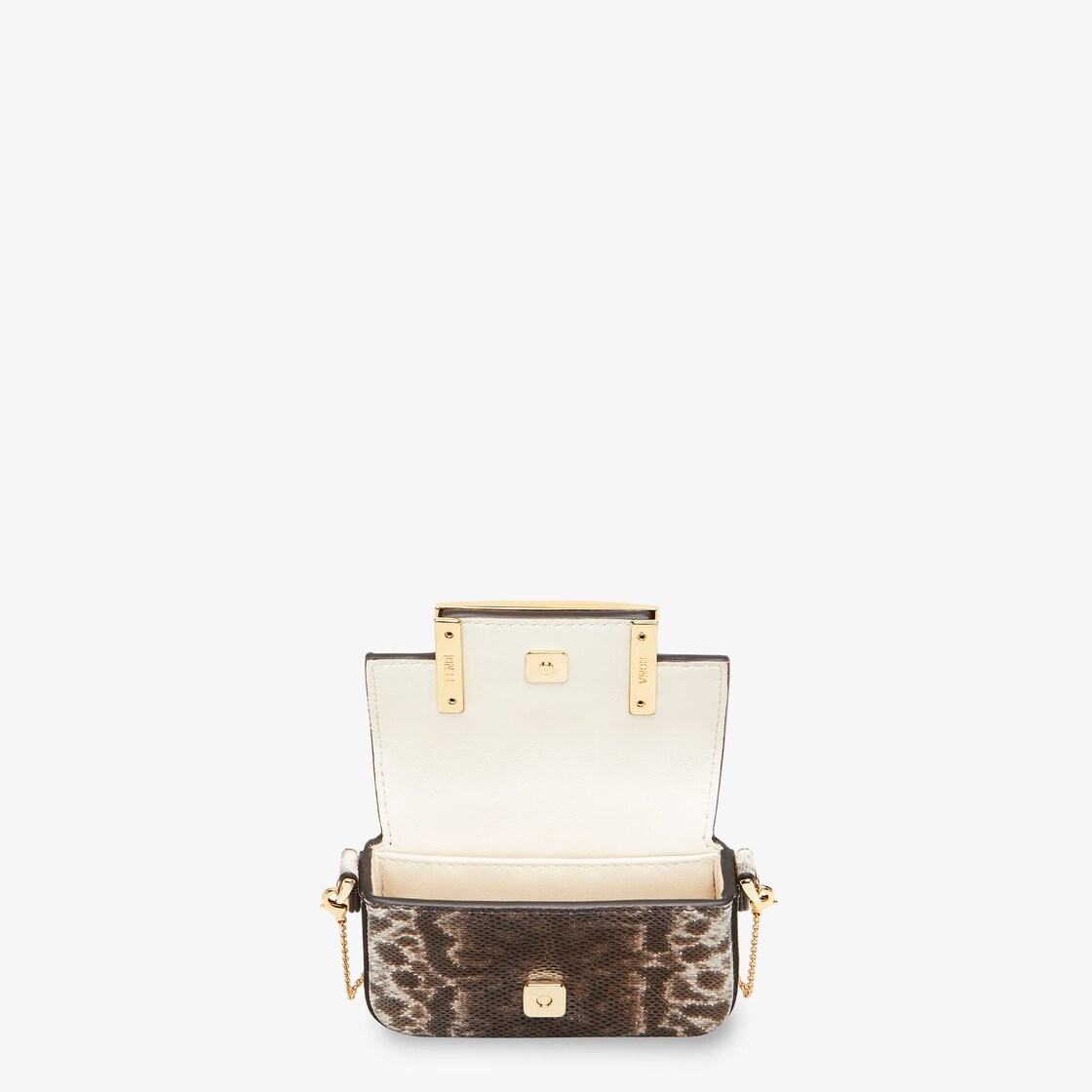 Nano Baguette Charm - Natural karung leather charm | Fendi