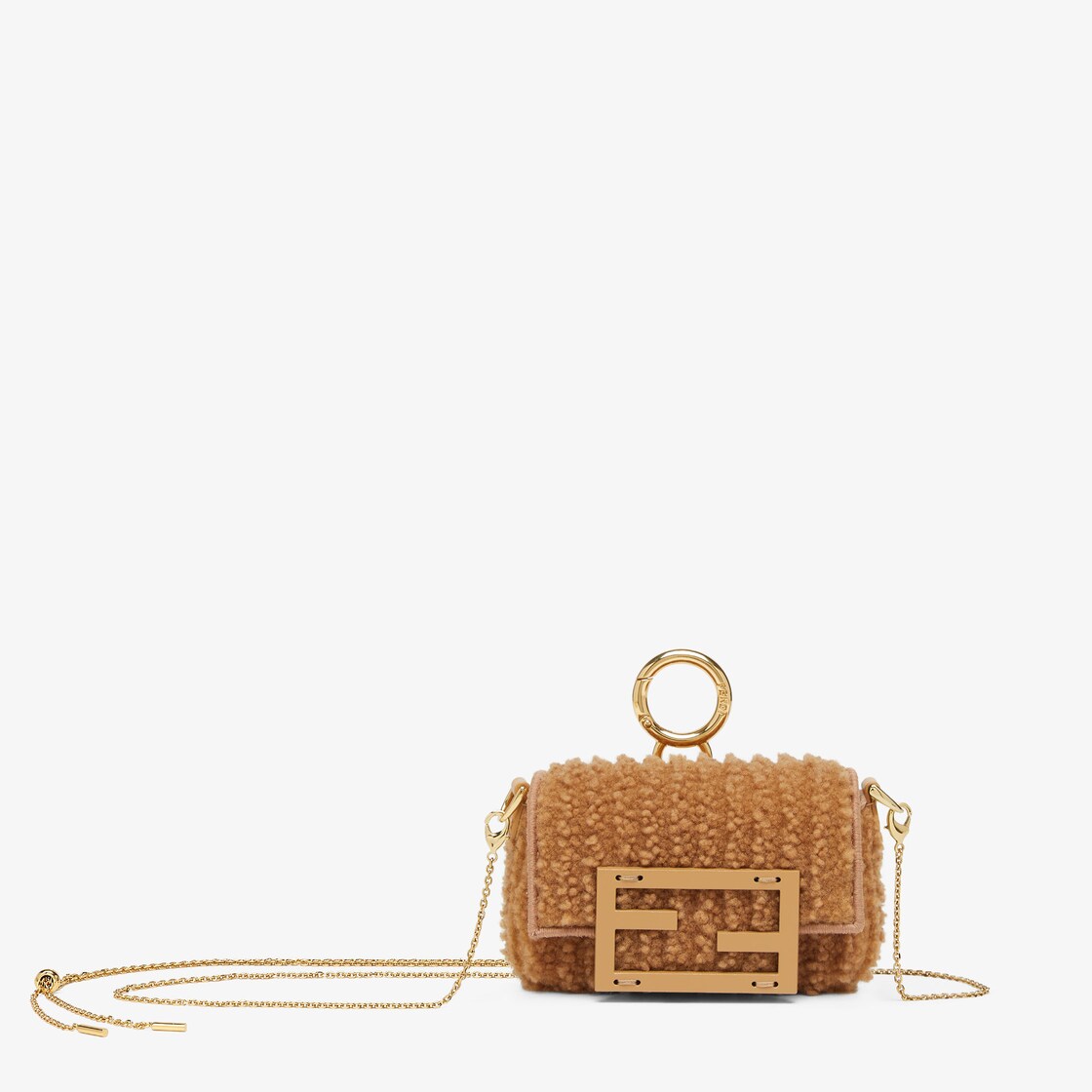 Fendi fur baguette best sale