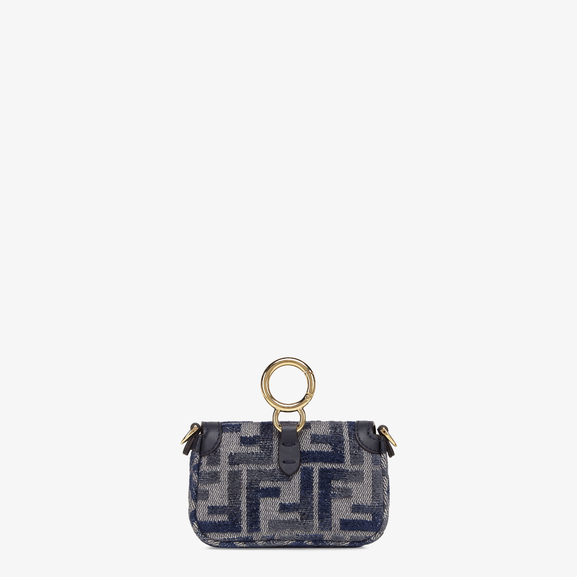 ナノ バゲット チャーム ファブリック ブルー | Fendi ナノ バゲット チャーム ファブリック ブルー | Fendi