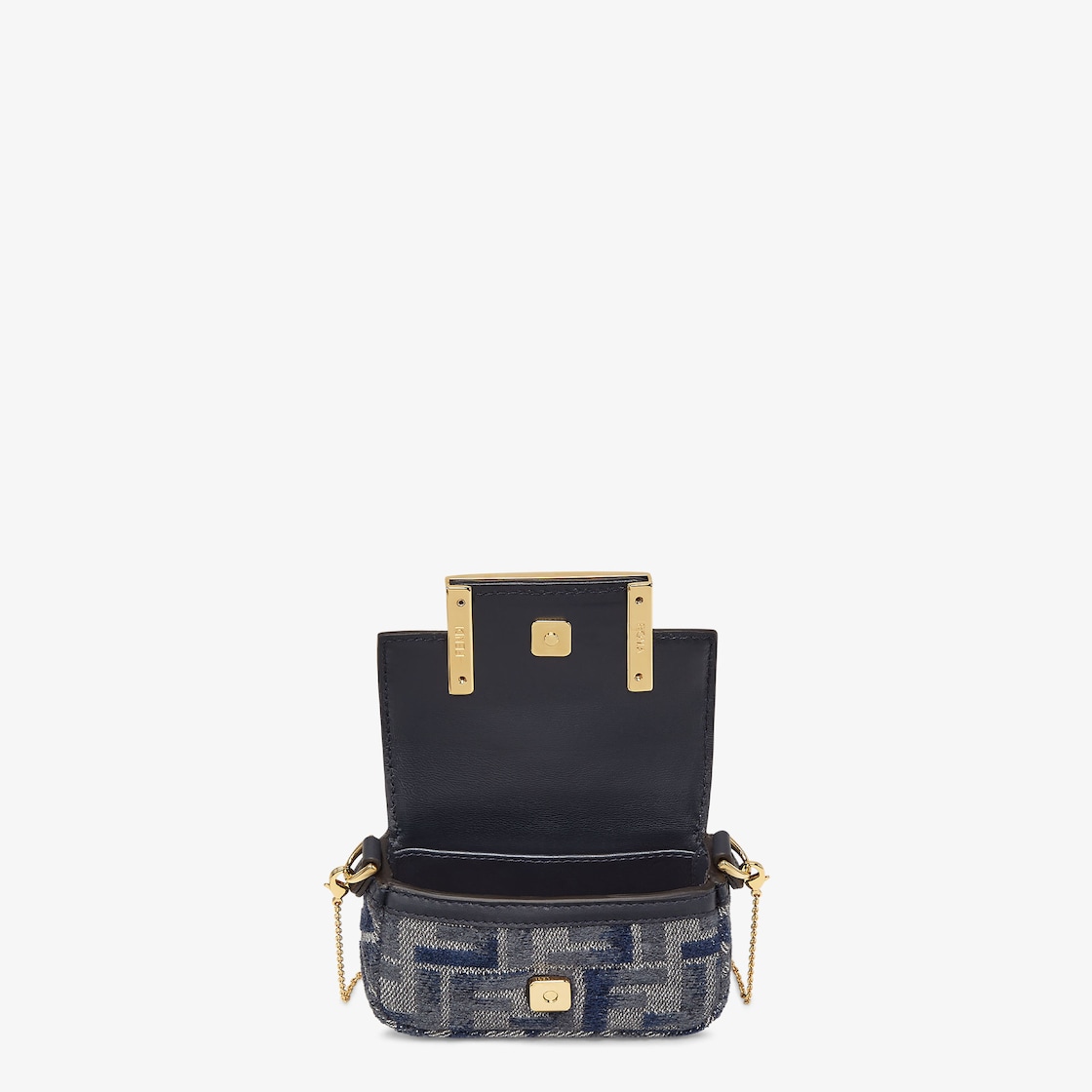 ナノ バゲット チャーム ファブリック ブルー | Fendi ナノ バゲット チャーム ファブリック ブルー | Fendi