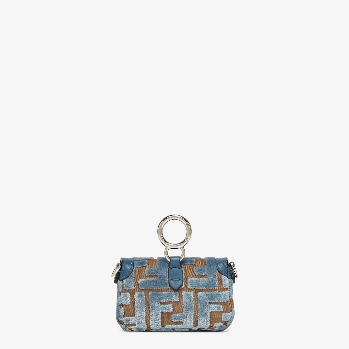 Nano Baguette Fabric Light blue | Fendi