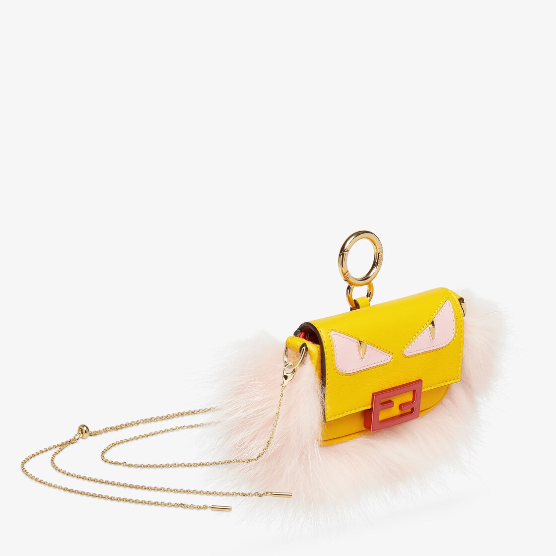 Nano Baguette Leather Yellow - Image 2/4