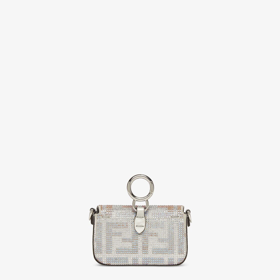 Nano Baguette Charm Sequins or crystals Silver - Image 3/5