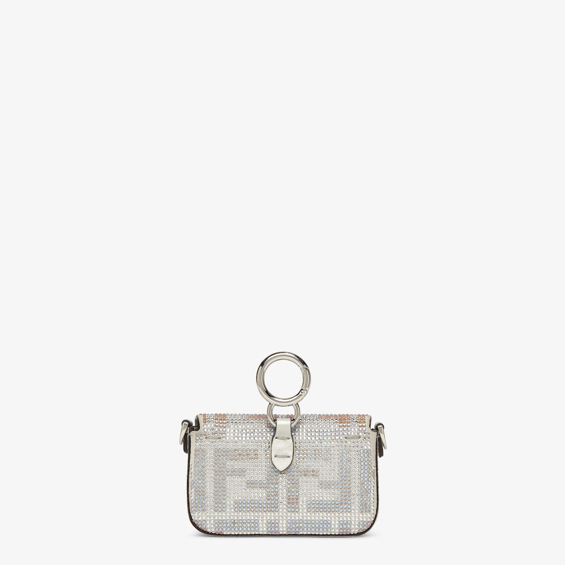 Nano Baguette Charm Sequins or crystals Silver - Image 3/5