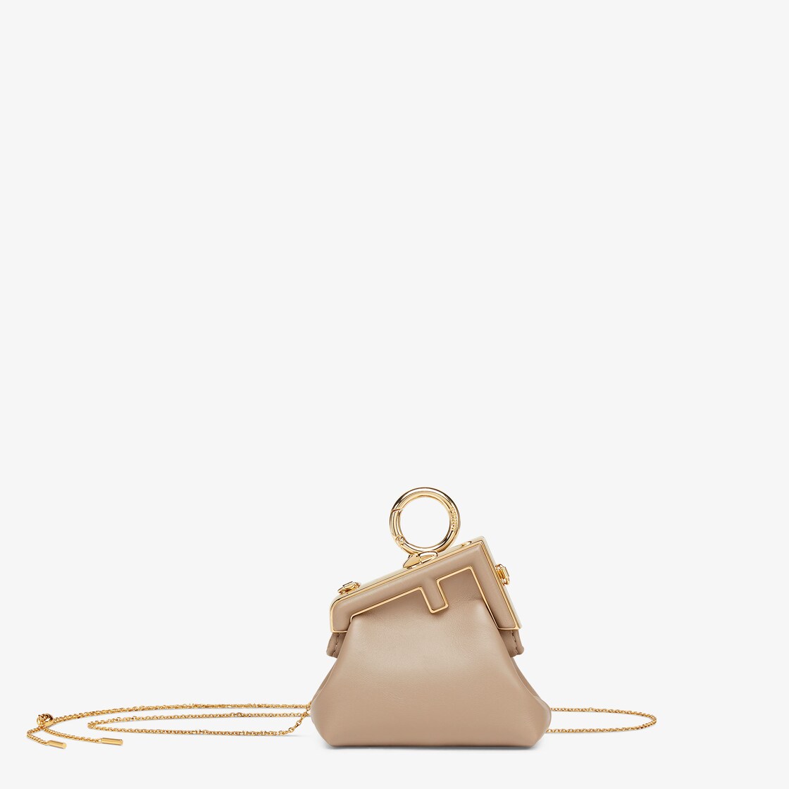 حقيبة Fendi First Charm بحجم نانو