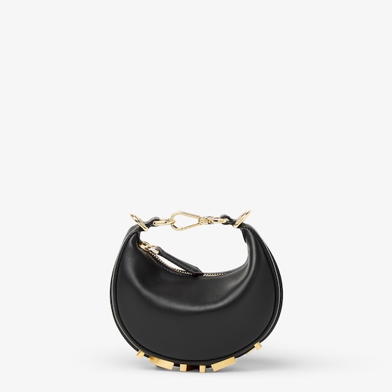 Fendi Nano Fendigraphy Hobo bag with zip fastening, embellished | Thumbnail 2