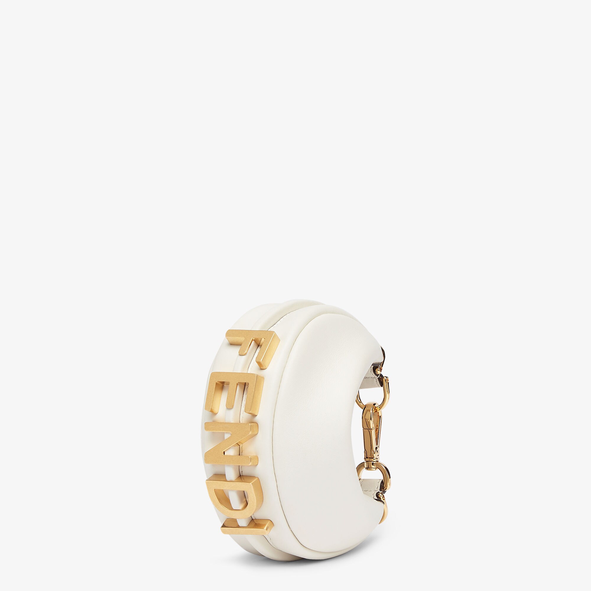 【FENDI】Nano Fendigraphy ★関税送料込み Nano Fendigraphy Leather White | Fendi