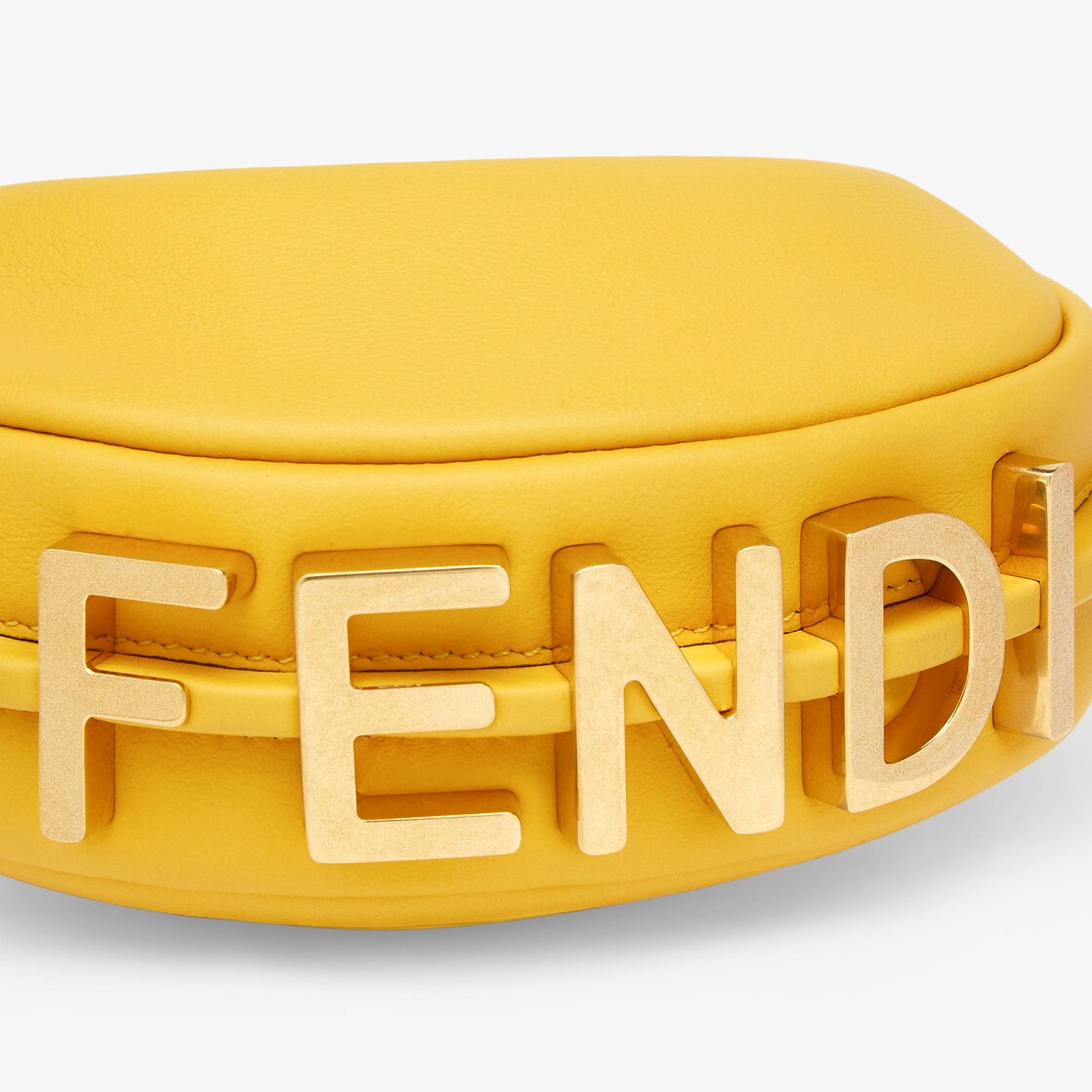 Nano Fendigraphy Leather Yellow - Image 3/3