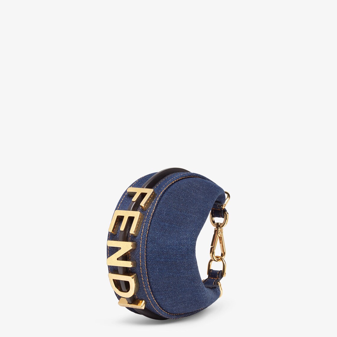 Fendi denim pouch new arrivals