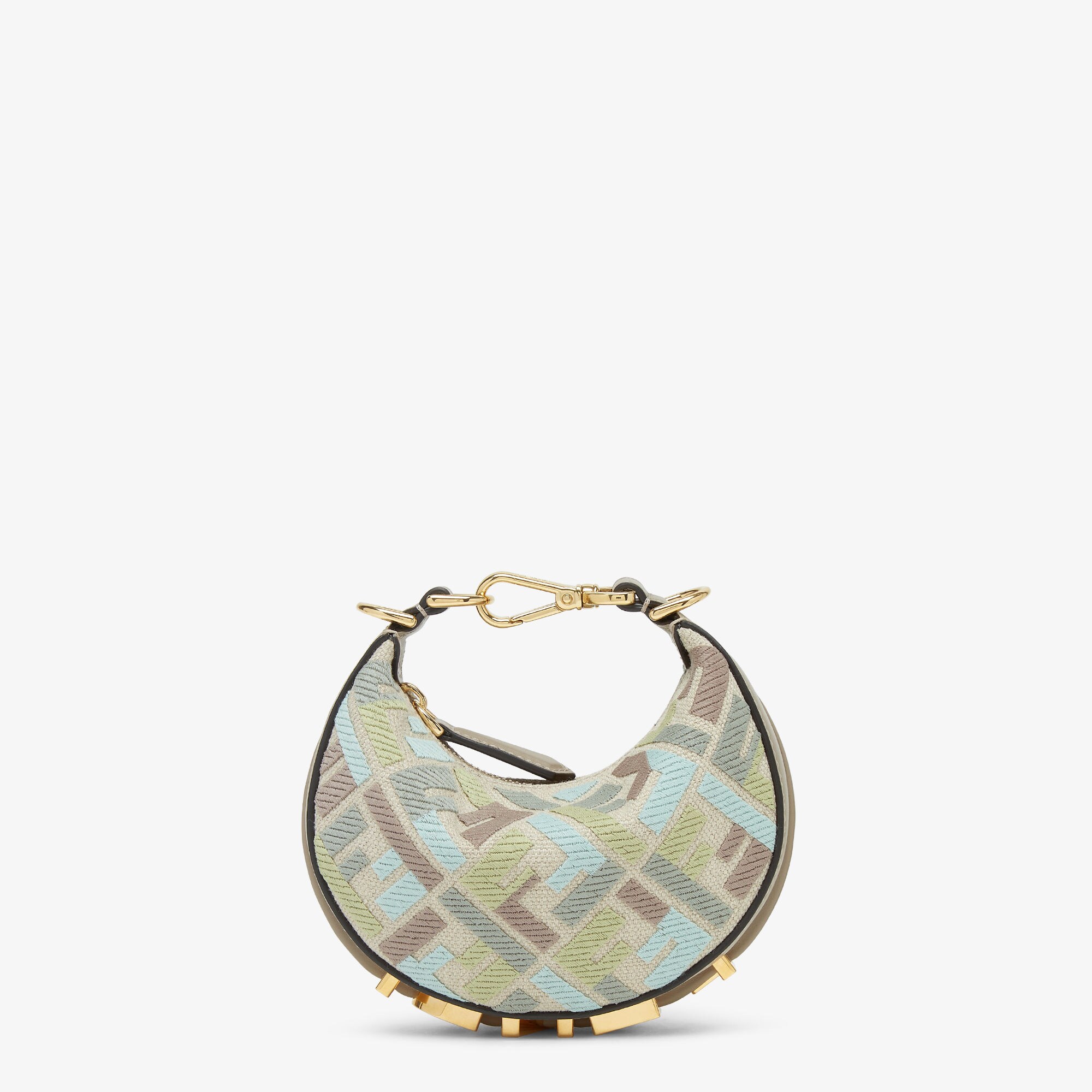 【FENDI】Nano Fendigraphy ★関税送料込み Nano Fendigraphy Fabric Multicolor | Fendi