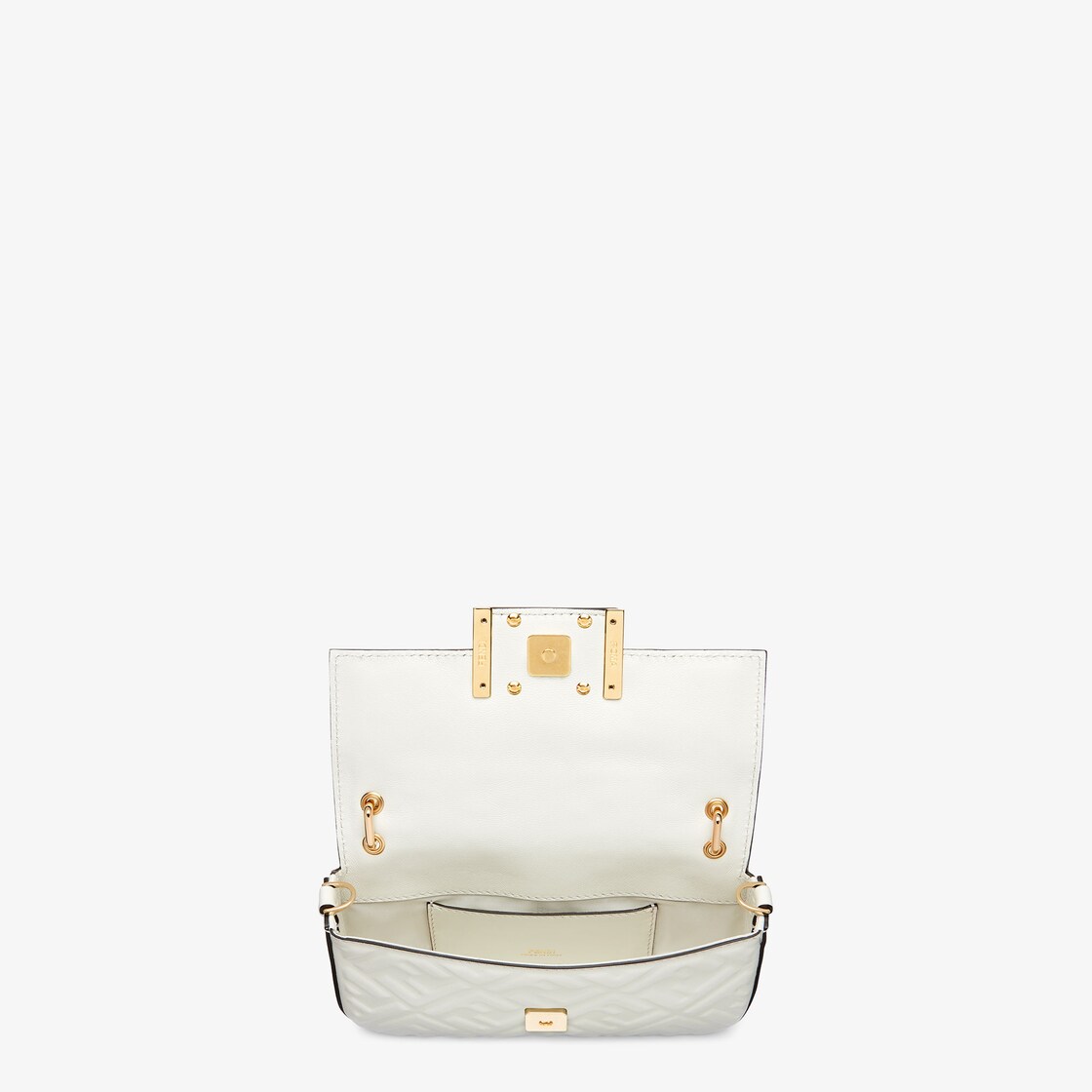 Fendi white clear clearance bag