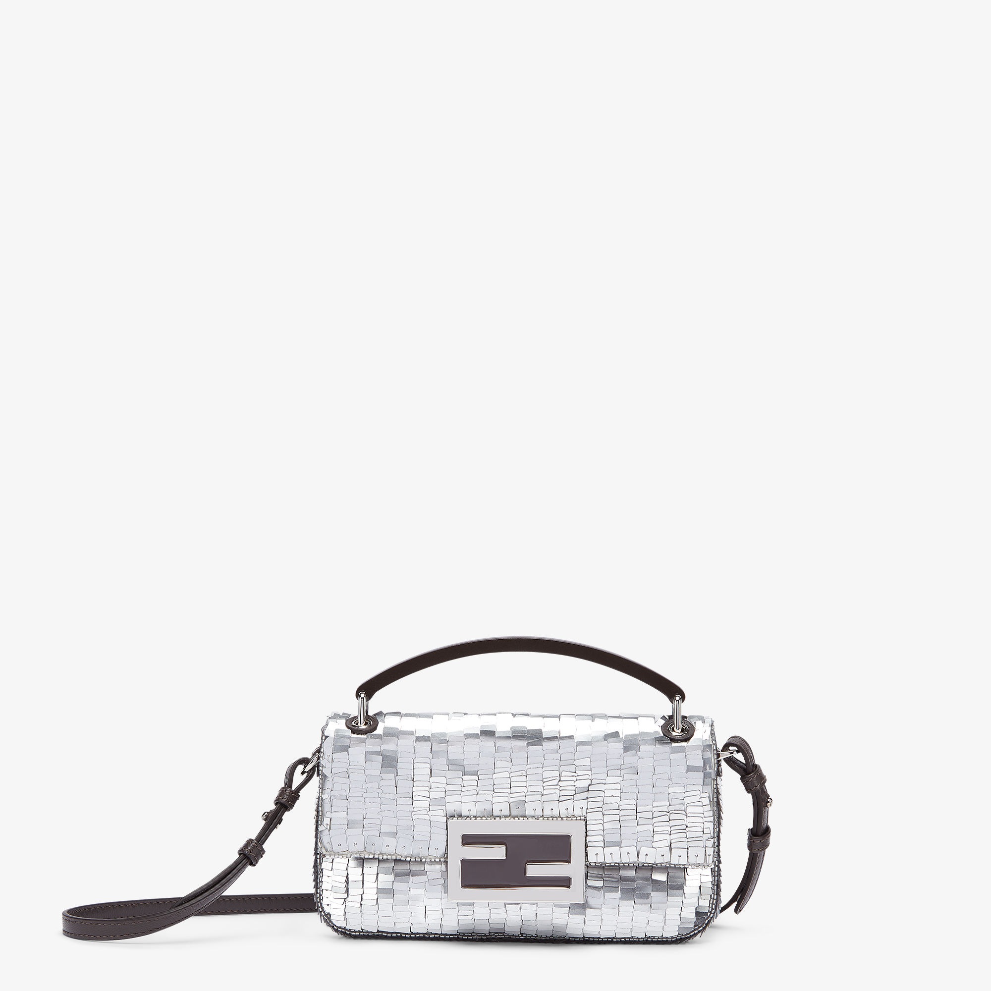 silver fendi bag