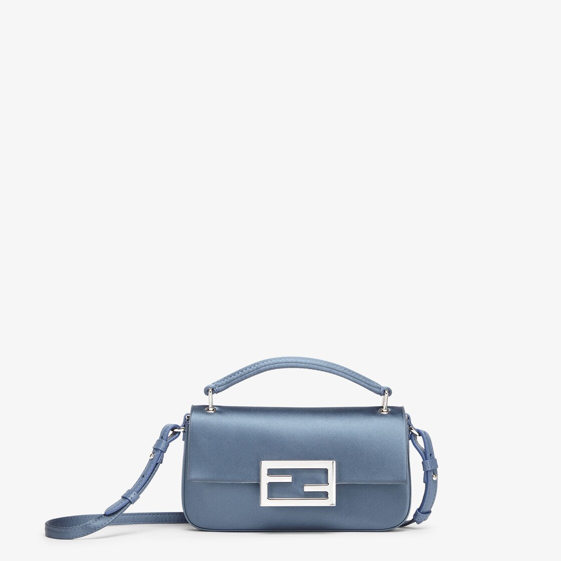 Baguette Phone Pouch Fabric Blue | Fendi