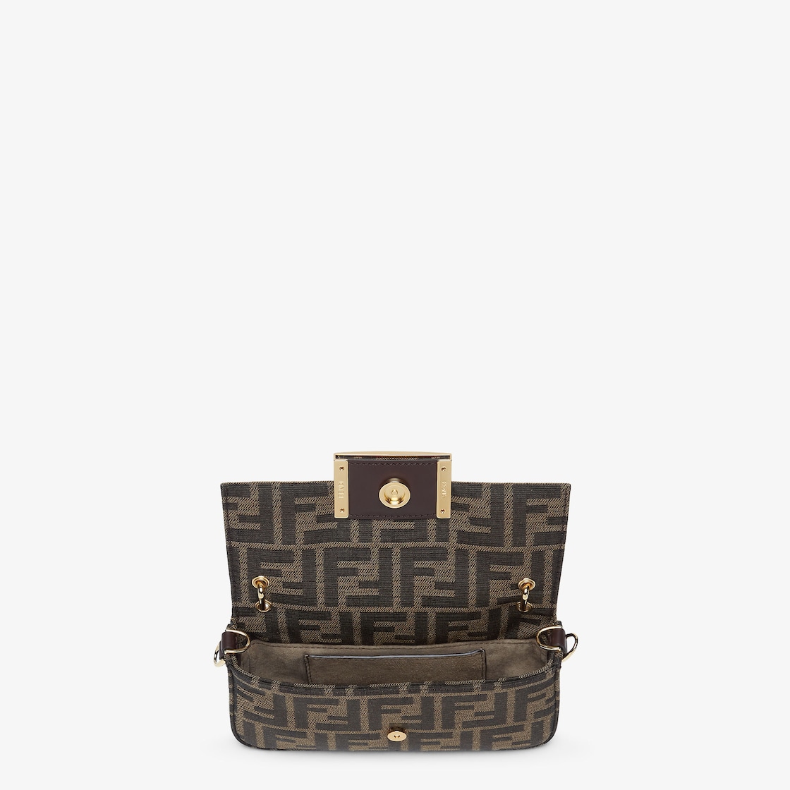 Baguette Phone Pouch Fabric Brown - Image 3/3