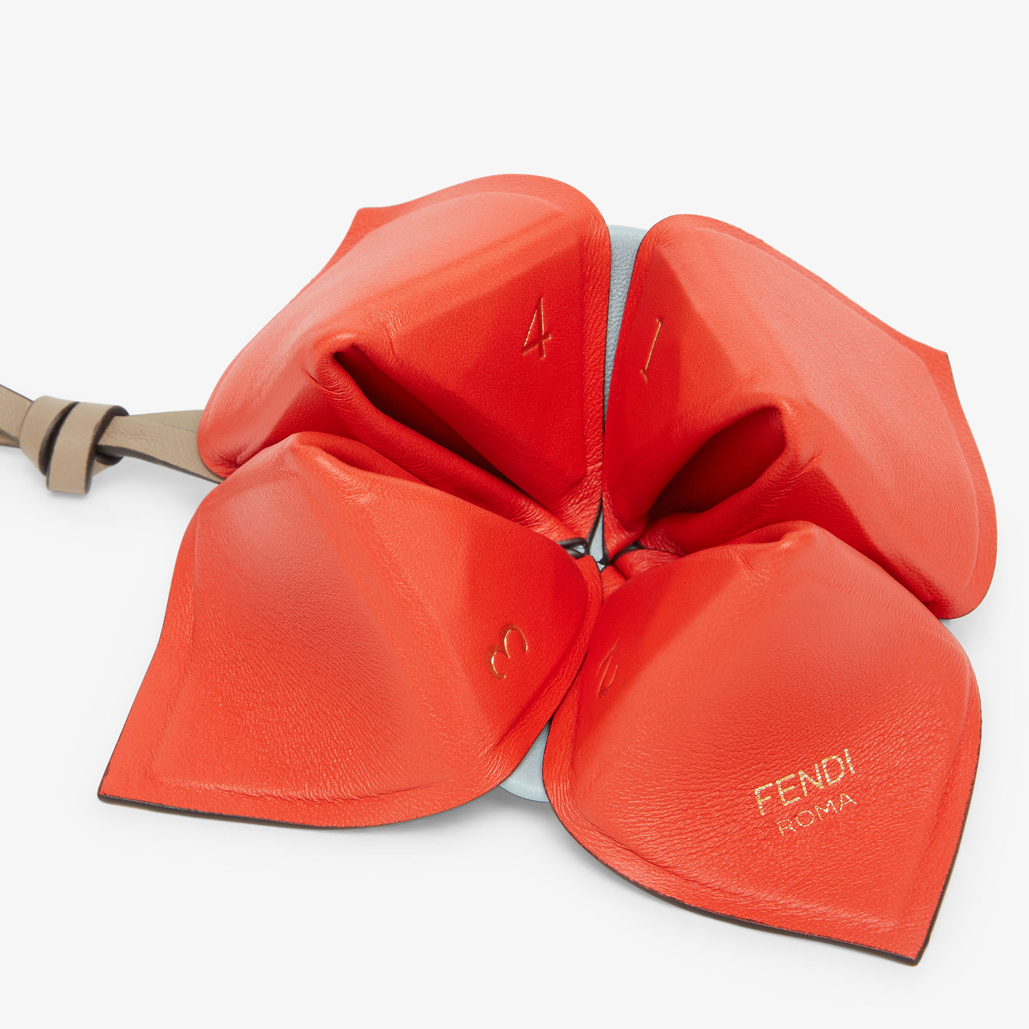 Fendi Fortune Teller Charm - Red nappa leather charm | Fendi