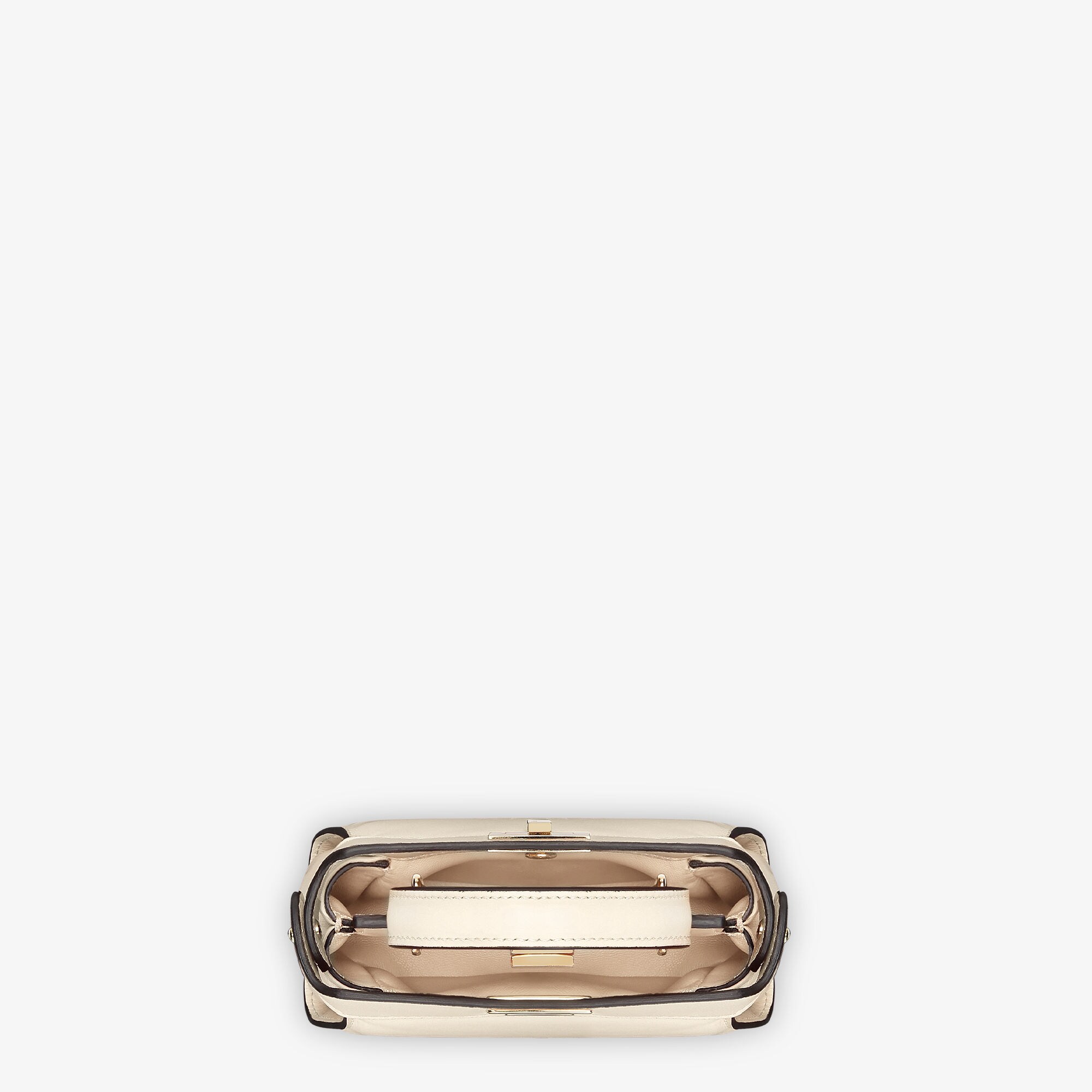 Nano Peekaboo Leather White | Fendi
