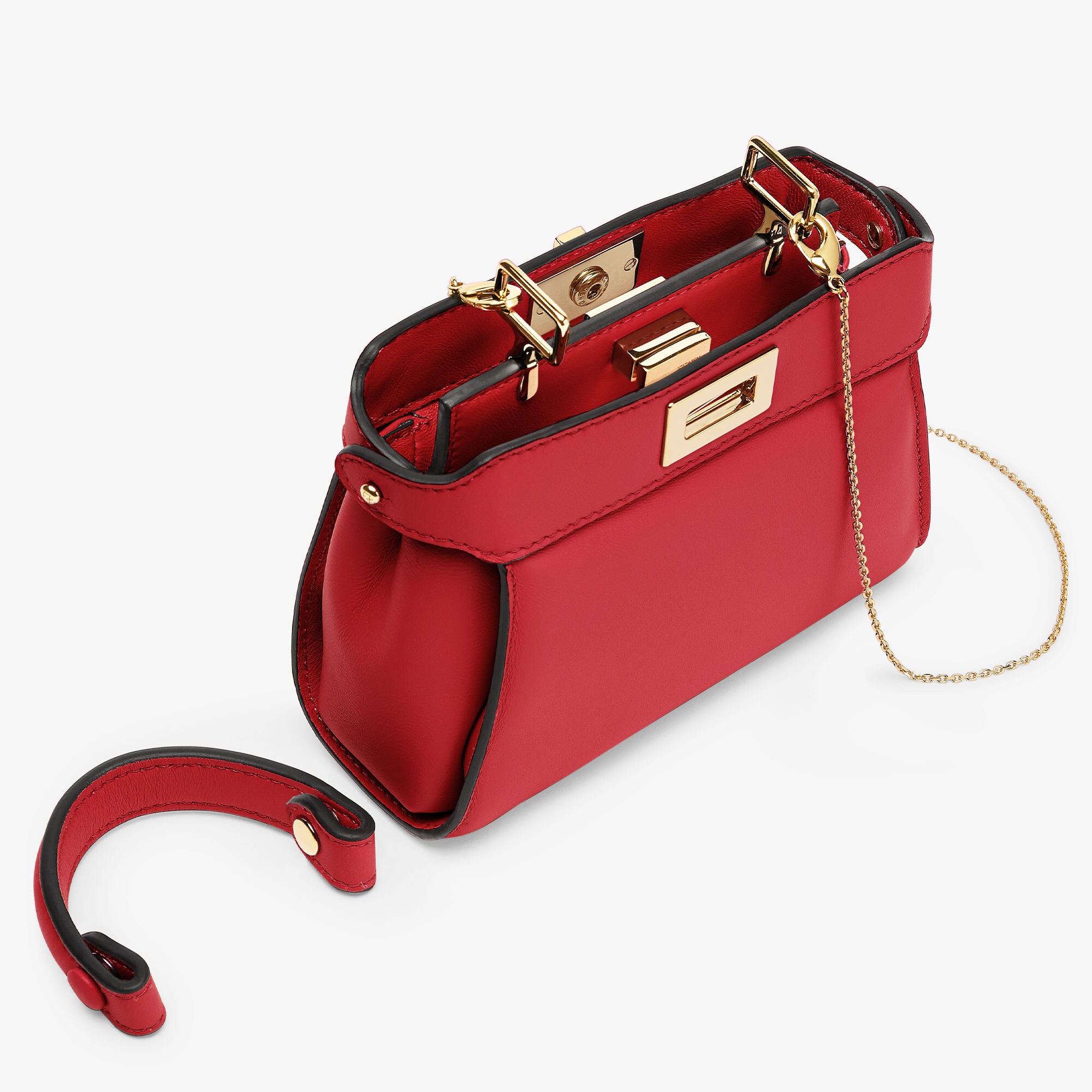 関税込 FENDI ナノ ピーカブー ナッパレザー ミニチュア 8BN244A6V3F0KUR_01?wid=2000&
