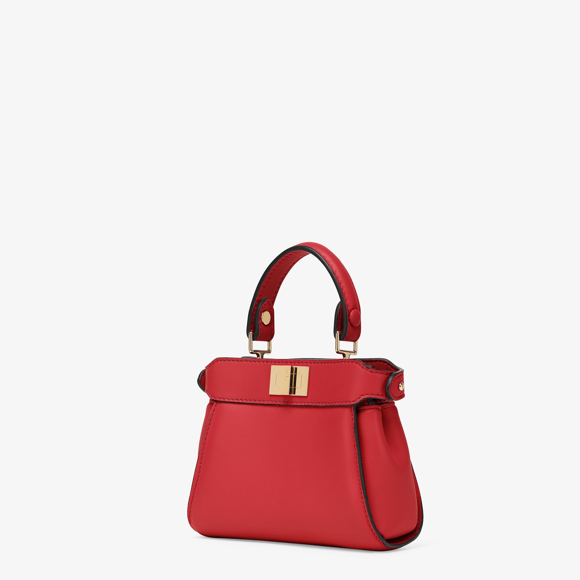 ナノ ピーカブー レザー レッド | Fendi ナノ ピーカブー レザー レッド | Fendi
