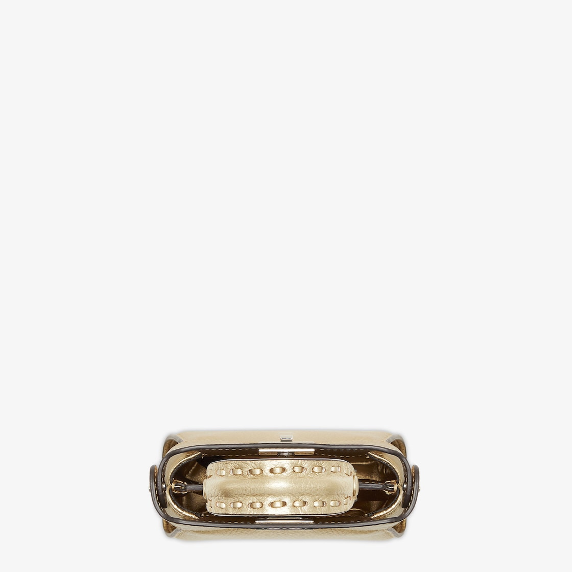 Nano Peekaboo Cuoio Romano leather Gold - Image 3/5